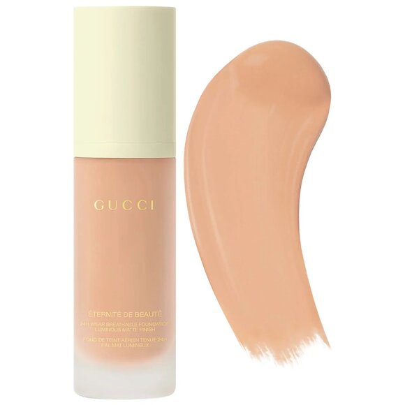Gucci  24 Hour Full Coverage Luminous Matte Finish Foundation, Medium Fair, 205C - Picture 1 of 4
